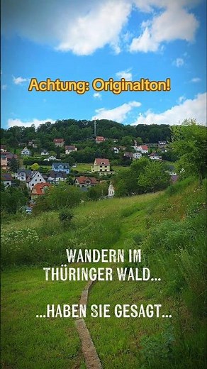 🇩🇪 HIKING in the Thuringian Forest with a twist... #hike #hiking #glasbach #hiking #nature