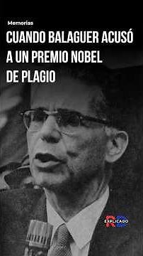 Cuando Balaguer acusó de plagio a un Nobel: Ernest Hemingway
