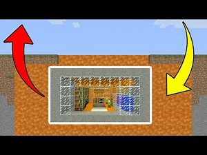 Minecraft Tutorial: How To Make A Lava Base (That you can get out of)