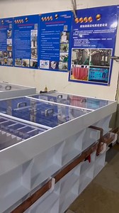 silver electrolysis refining machine 250kg/24H (it can refining 90% purity silver to 99.99 purity silver.)