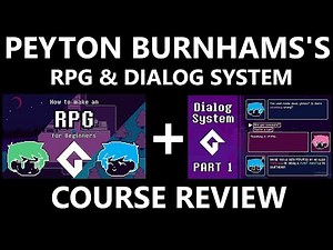 How to make a RPG in gamemaker + Branching Dialog System in gamemaker Course Review