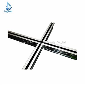 [Hot Item] 3D Grooved Tee Grid Suspended Ceiling Grid Components Metal Stud Structure Construction Channel