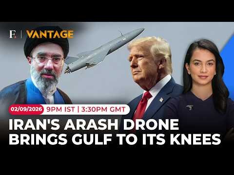 Iran's Arash Drones Wreak Havoc; UAE, Jordan and Iraq Severely Hit | Vantage on Firstpost | 4K