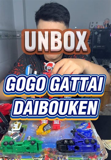 Unboxing GOUGOU GATTAI DAIBOUKEN Toys