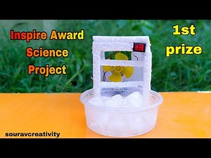 How To Make Air Cooler At Home | Inspire Award Science Projects 2023 | Easy Science Project