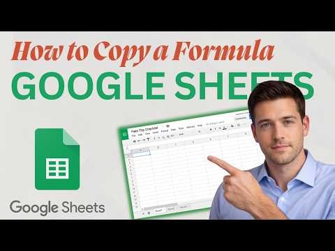 How to Copy a Formula in Google Sheets (Updated 2026 Step-by-Step Beginner Guide)