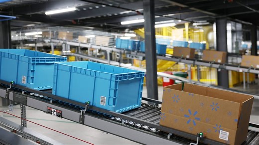 Walmart will open more automated distribution centers to keep up with online shopping