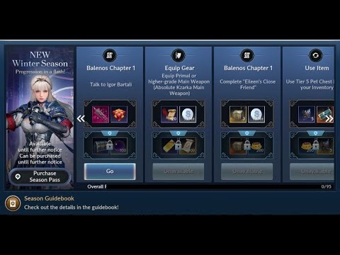 ( Video 4 ) - Food Resources, Major Gear Upgrades & 1 Boss Fight on Black Desert Mobile