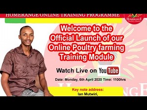 Official Launch | Online Poultry Farming Training Module