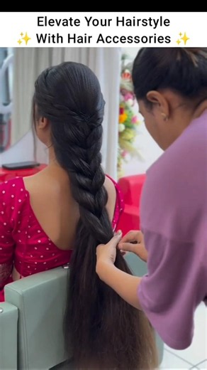 By- bridal_beauty_zone_ | elevate hairstyle with hair accessories #shorts #hairstyle #hairstylist