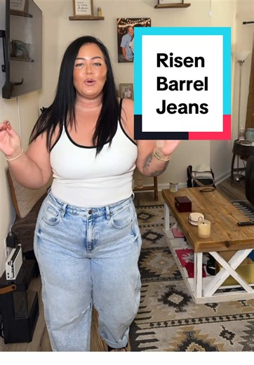 When you want denim that feels current but still easy to wear. These Risen light barrel cuffed jeans have the perfect relaxed shape with a flattering fit through the waist. Style them up or keep it casual, they work either way.@Walker Rose Boutique #TikTokShopJumpstartSale #TikTokShopCreatorPicks #RisenJeans #LightWashDenim #BarrelFit