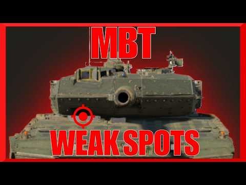 MBT Weak Spots Guide | War Thunder