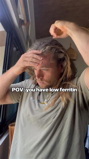 Ryan Carter | Nutritionist 🌞💧🧲 on Instagram: "POV: you have low ferritin 👇 Share this with someone losing hair and blaming genetics 🔁 If your hair is everywhere except your head, this is for you. Ferritin is your iron storage protein. When it drops, your body prioritises vital organs over hair follicles. Signs your ferritin is tanking: – Hair in the shower drain – Hair on your pillow every morning – Clumps coming out when you brush – Thinning at the hairline or widening part – Hair on every