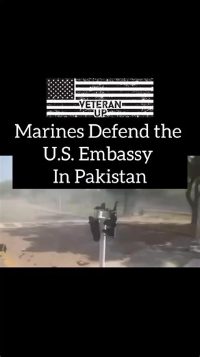 Marines at the U.S. Embassy in Pakistan March 1st reminded all of America why we have Marines at our embassies. This ain’t 1979. This ain’t Benghazi. The Marines don’t play. #marines #Benghazi | Veteran Up
