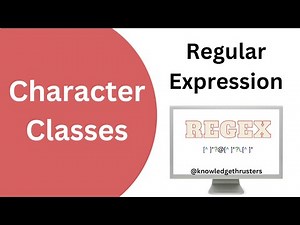 Metacharacters In Regex | Regex Tutorial @knowledgethrusters