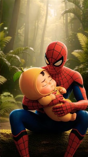 Spider-Man saved Mango 🥭⛑️ #shorts #spiderman #ankivideos