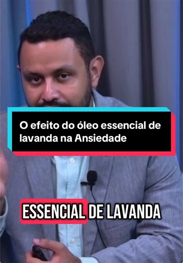 O efeito do óleo essencial de Lavanda (LAVANDULA ANGUSTIFOLIA) na ansiedade. 🪻#aromaterapia #praticasintegrativas #ansiedade