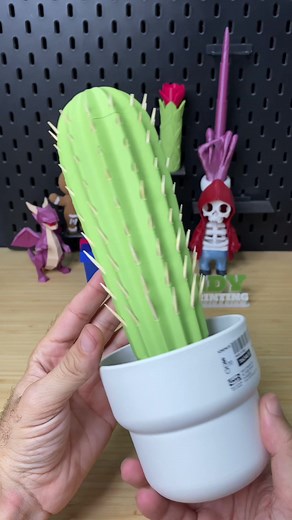 Unique 3D Printed Cactus Toothpick Holder | Top-notch Design!