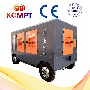 [Hot Item] Mature Factories Are Similar Atlas Copco Industrial Diesel Driven Portable Mobile Rotary Screw Air Compressor Price