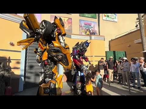 HHN 2024 Transformers meet and greet HD POV | Universal Studios Hollywood