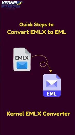 Quick Steps to Convert EMLX File to EML | Kernel EMLX Converter #Shorts