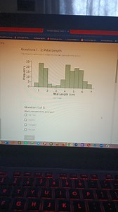 Questions 1 - 2: Petal LengthThe below plot will be used to an... | Filo