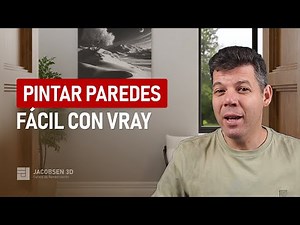Cómo pintar paredes en V-ray de forma fácil