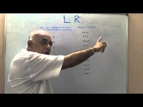 Lecture 4 - Prefixes (Meth, Eth, Prop, But...)ane