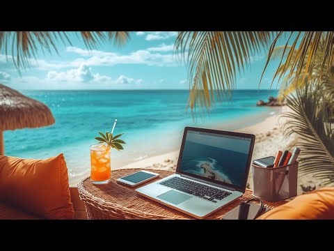 Sea Work Relax: Tropical Ocean Sounds for Deep Work & Study Focus | Relaxing Beach Music