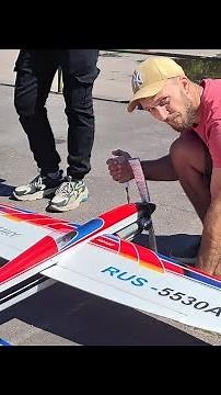 Control line stunt. FAI F2B. Ilya Kapot. Aeromodellig competitions Vyborg on June 23, 2024.