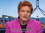 Pauline Hanson fires back at Australia's youngest senator