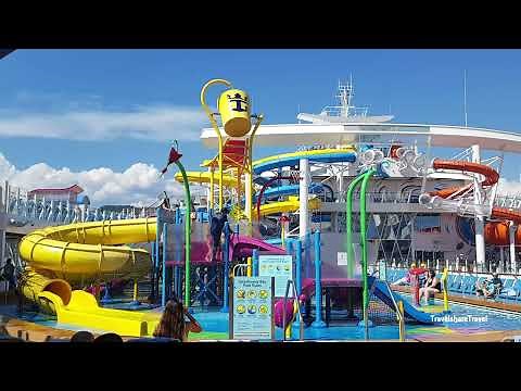 Wonder of the Seas Splashaway Bay Aqua Park - Baby Splash Zone - Wonder of the Seas Kids Waterslides