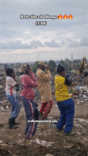 Rate the challenge 1/10 #dumpsitekids #foryou #kenyantiktok🇰🇪 #ugandatiktok #fyp