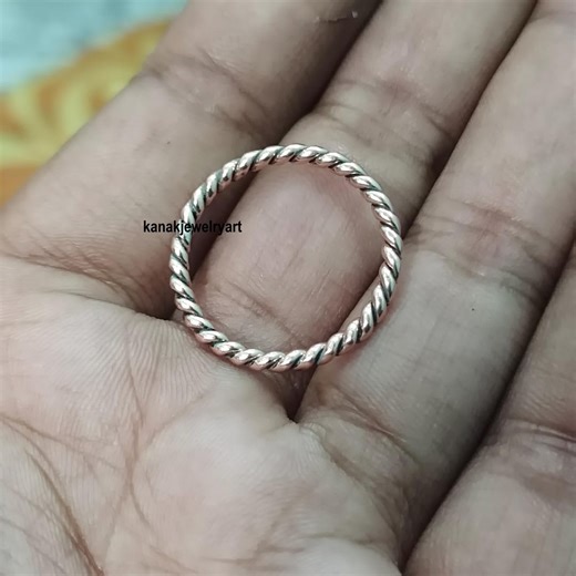 Handmade Solid Copper Tensor Ring| Pure Copper Hammered Wrap Band Jewelry| Boho Rings| - Etsy Australia