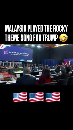 5.6K views · 439 reactions | Malaysia played the Rocky theme song for President Trump | Sam,Matilda and Henry The Savvy Dachshunds | Facebook