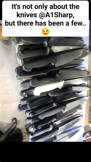 You got to love it, to be doing it.. There's no compromise on an A1 SHARPENED edge.. #a1sharpsharpening | A1 SHARP Sharpening Service