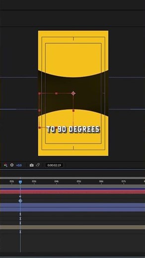 After Effects shape invert transition 🔥