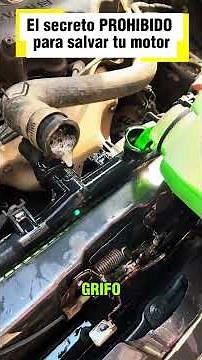 How to clean your radiator if your car overheats 🚨 (Sludge in the engine) #Shorts