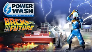 PowerWash Simulator Back to the Future DLC Announced