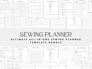 Sewing Planner, Sewing Journal, Quilt Planner, Sewing Pattern Organizer, Sewing Tracker, Fabric Organizer, Quilting Planner, Sewing Project - Etsy UK
