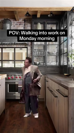 POV: Walking into Work on Monday Morning
