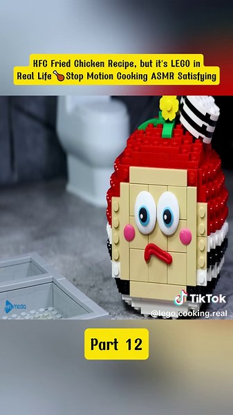 LEGO Fried Chicken Recipe in Stop Motion