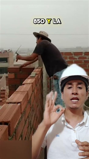 Preci0 mano de obra para el asentado ladrillo Tubular (Pandereta) #ladrillo #ingjerzy #albañilería