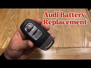 Audi key battery replacement