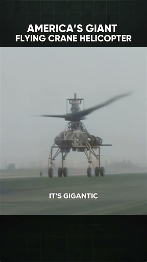 America’s Giant Flying Crane Helicopter