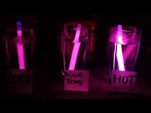 Glow Stick Science Experiment