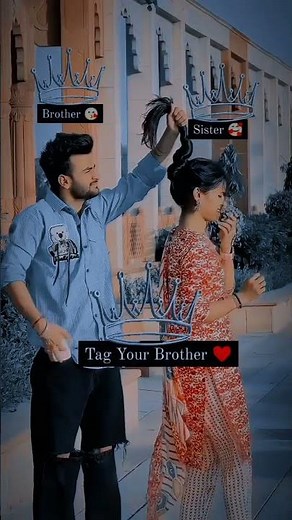 sister anb brother 🥰💔🥰