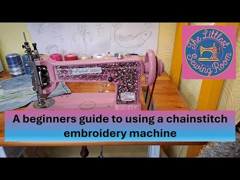 A beginners guide to using a chainstitch embroidery machine