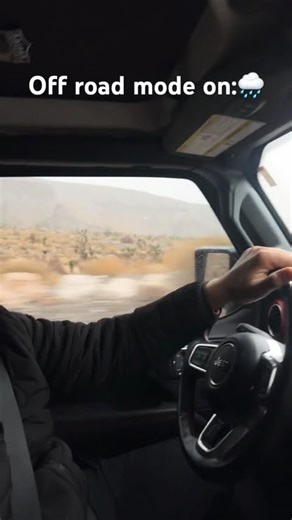 Rain makes the ride wilder🌧️,Bad weather #badweather #rain #offroad #jeep ‪@OffroadTrailTent‬