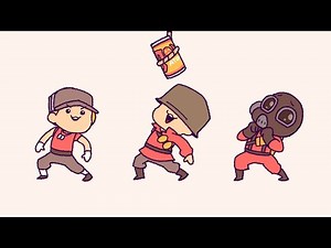 【手描きTF2】 Kitties!